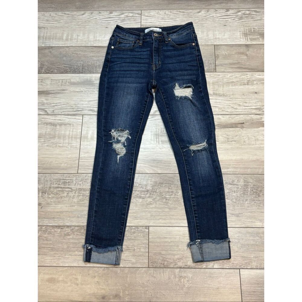 KanCan ankle skinny jeans size 1